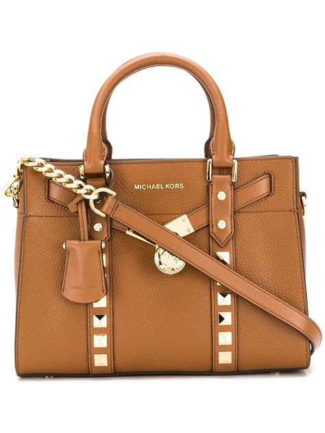 michael kors hamilton studded tote sale|michael kors nouveau hamilton.